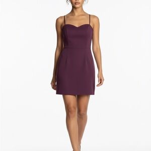 French Connection Deep Purple Mini Dress size 6